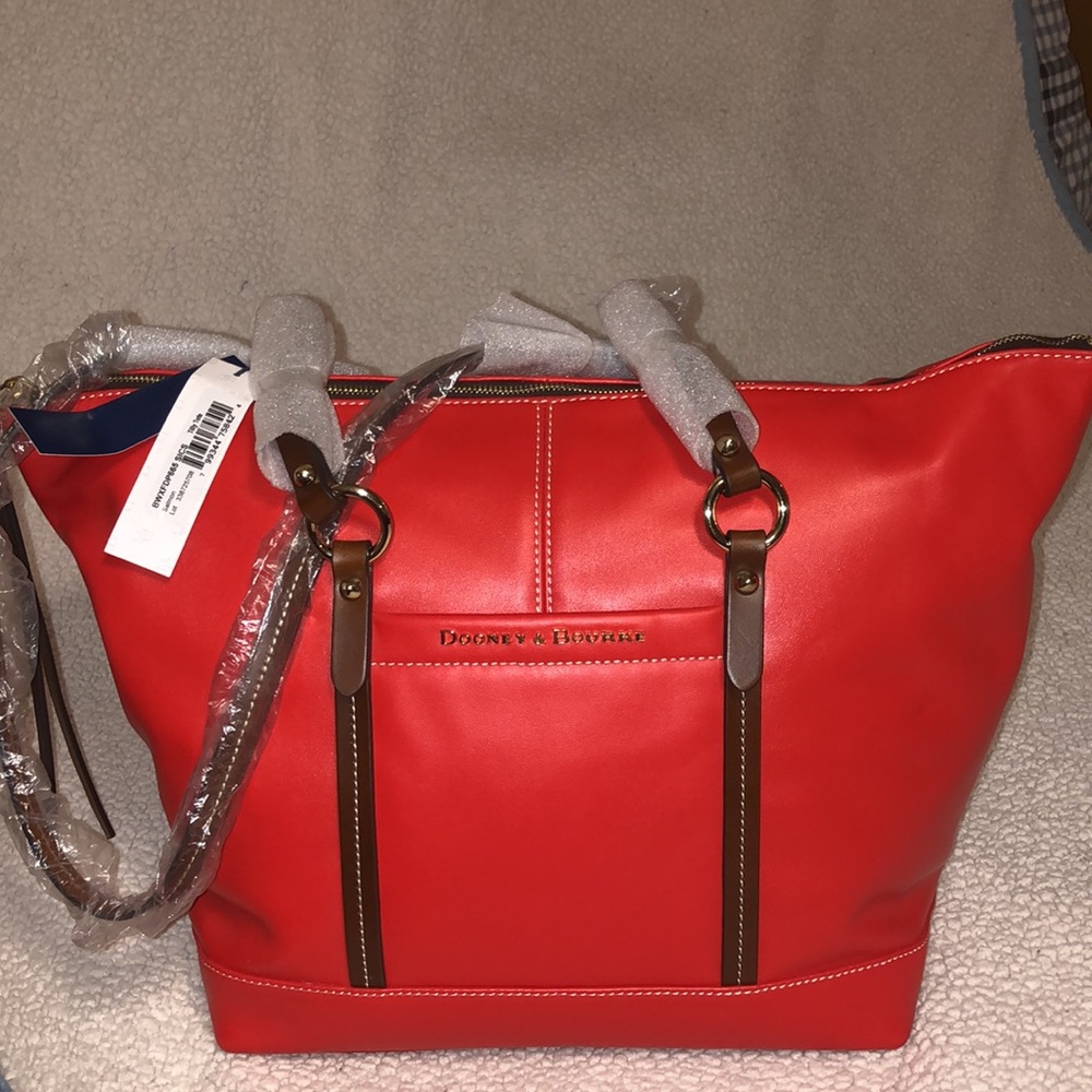 NEW!!! Dooney and Bourke Tilly Tote  Red